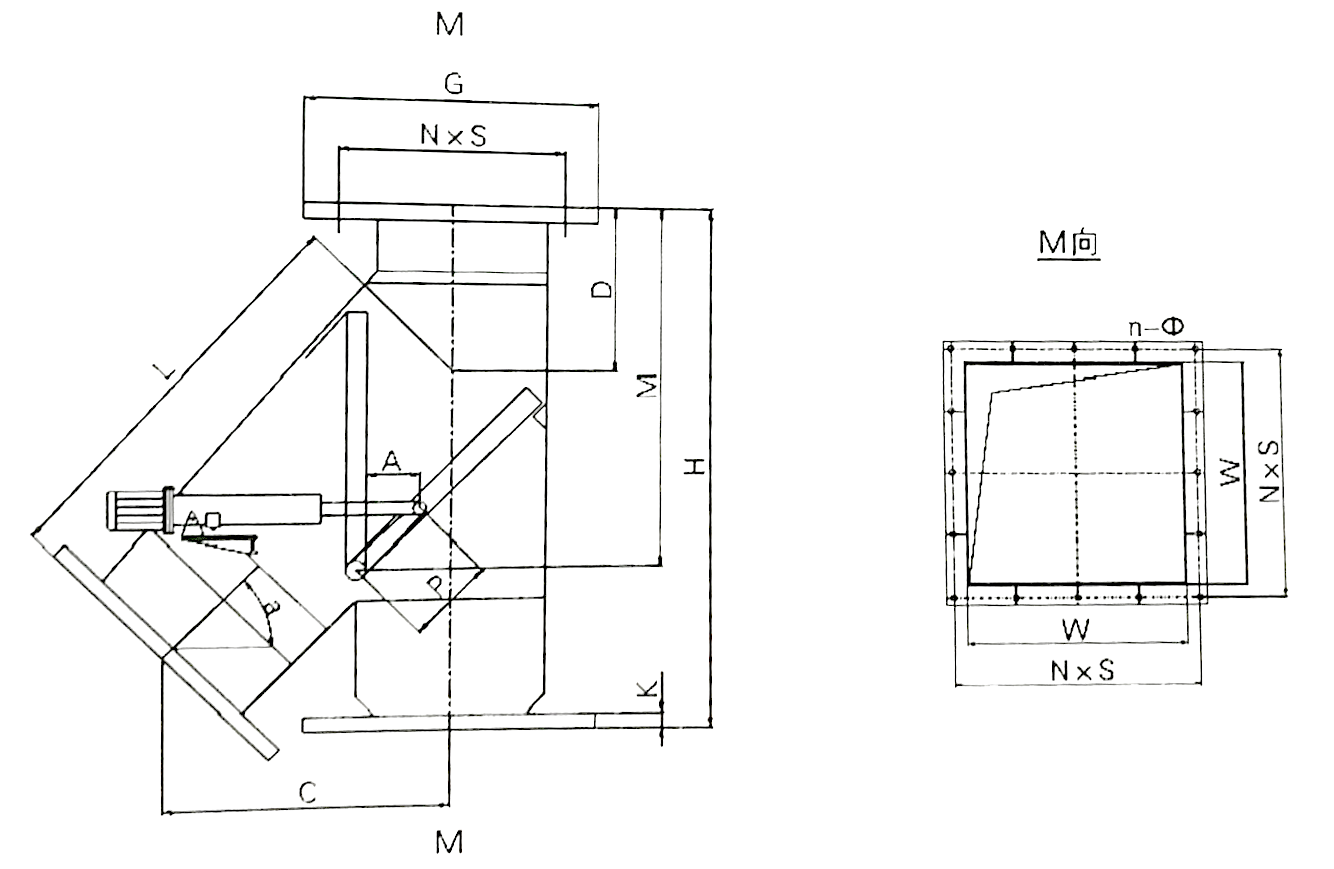 DSF-F型電液動側三通分料器